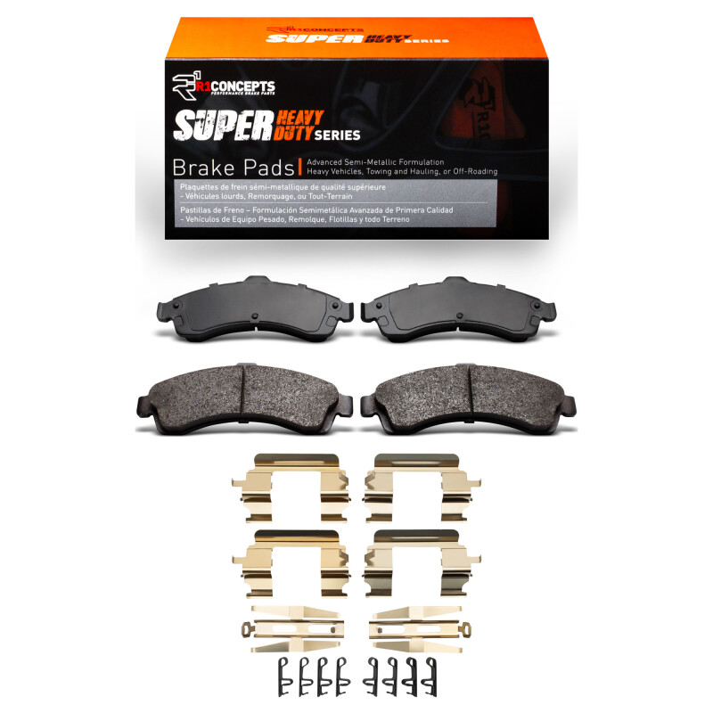 Buick Rainier Brake Pads - Front - R1 Concepts - Super Duty - `02-`05